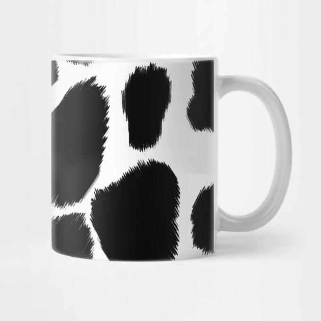 Monochrome Cow Hide Print by OneThreeSix